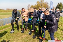 Gmina Maciejowice zyska 4 km wałów (29 kwietnia 2021)