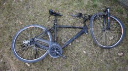 Śmiertelne potrącenie rowerzysty przy S17 (12 kwietnia 2021))