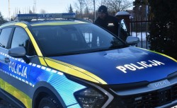 Nowy radiowóz dla policjantów z Sobolewa (16 stycznia 2024)
