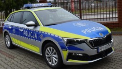 Nowy radiowóz garwolińskiej policji (16 listopada 2023)