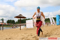 Łukasz Biernacki najlepszym zawodnikiem z powiatu w triathlonie (30 czerwca 2021)