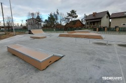 W Maciejowicach powstał skatepark modułowy (28 listopada 2023)